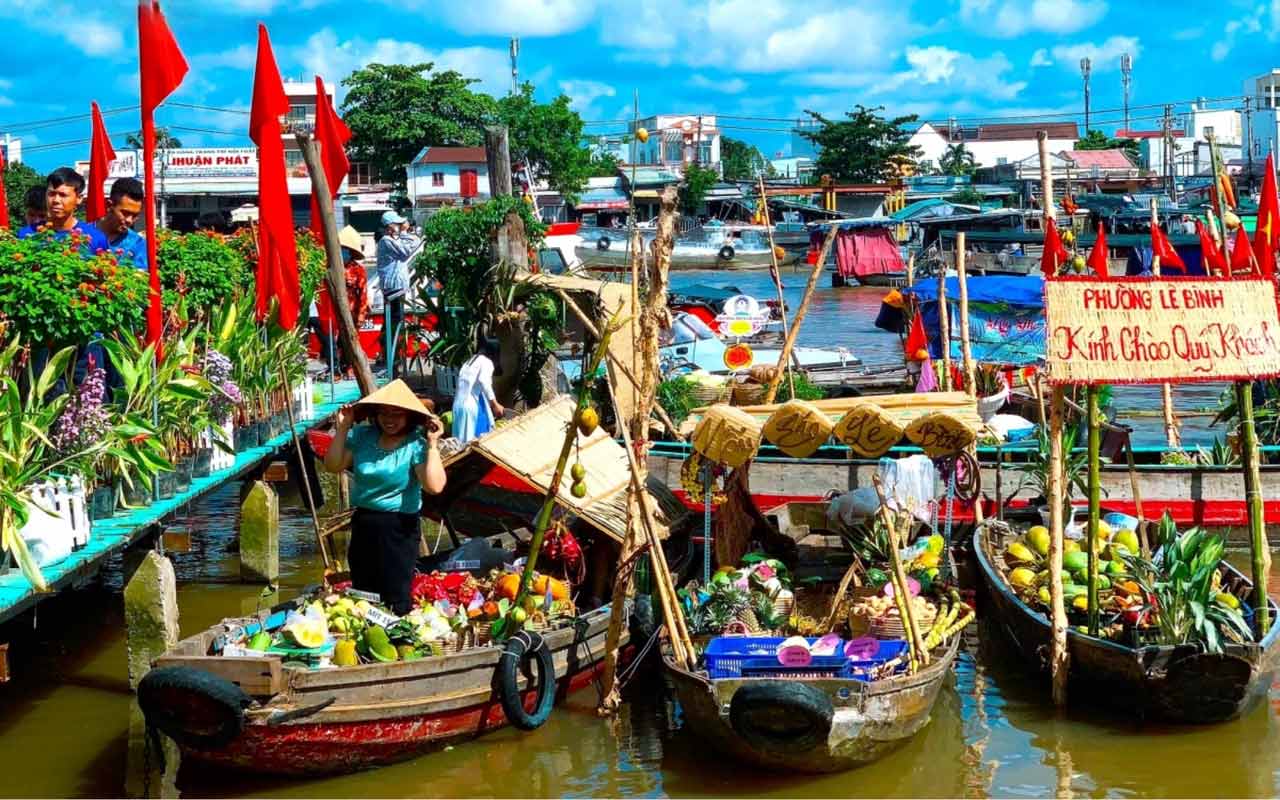 Chợ nổi Cái Răng