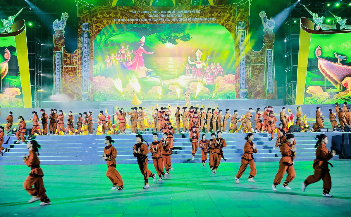 Chương trình nghệ thuật “Đêm Di sản Văn hóa Đất Tổ”