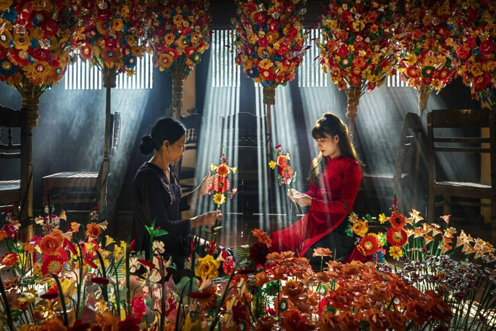 Không gian trưng bày làng nghề truyền thống