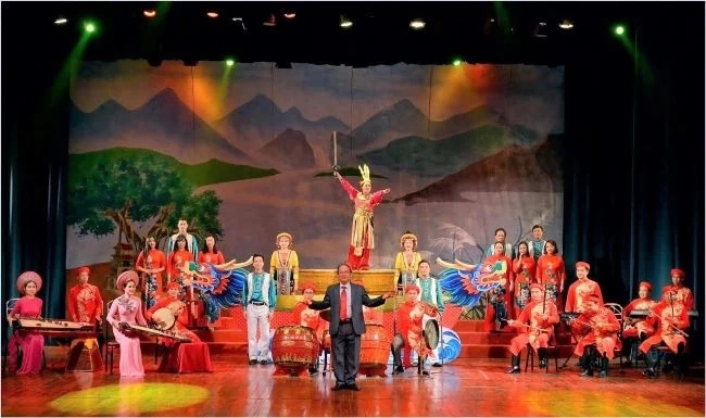 Đêm giao lưu dân ca “Âm vang sông Mã”