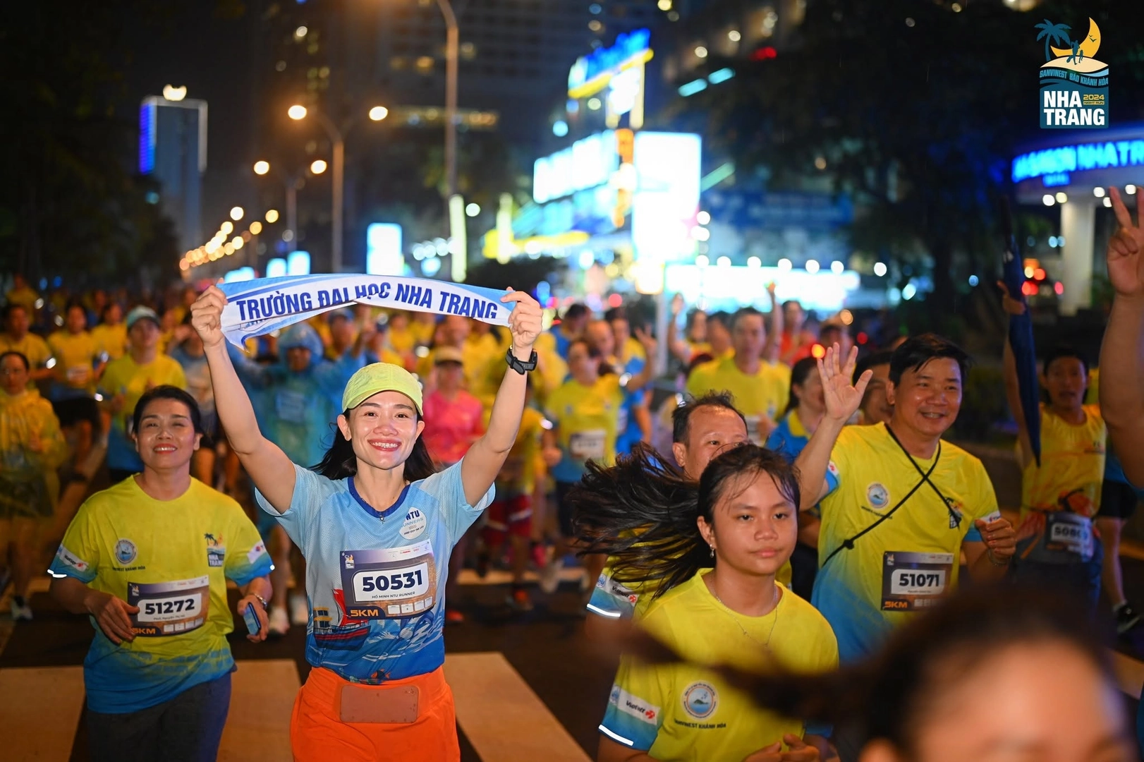 Giải Marathon “Nha Trang Night Run - Dấu chân phố biển”