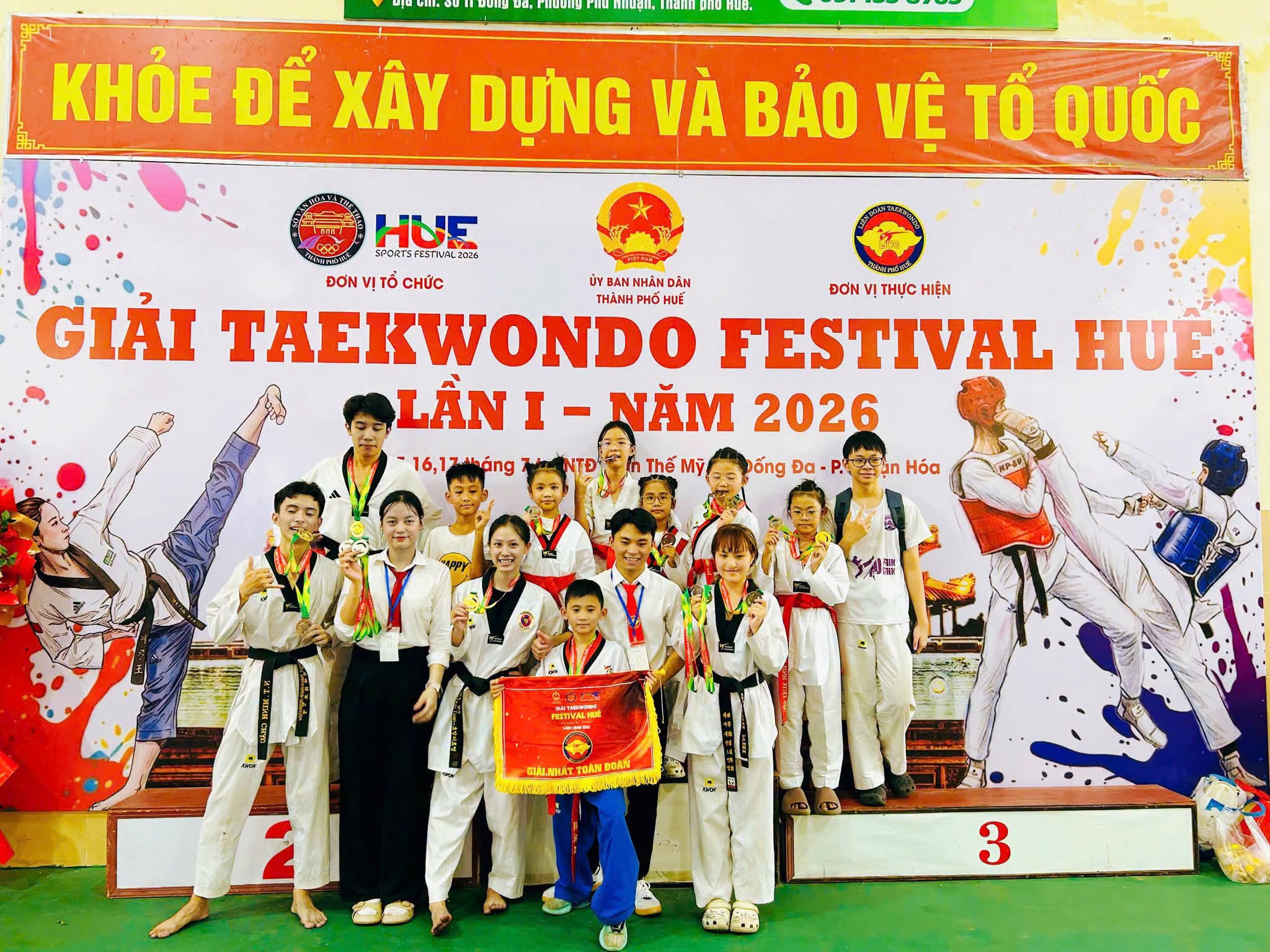 Giải Taekwondo Festival Huế – Sức trẻ Cố đô