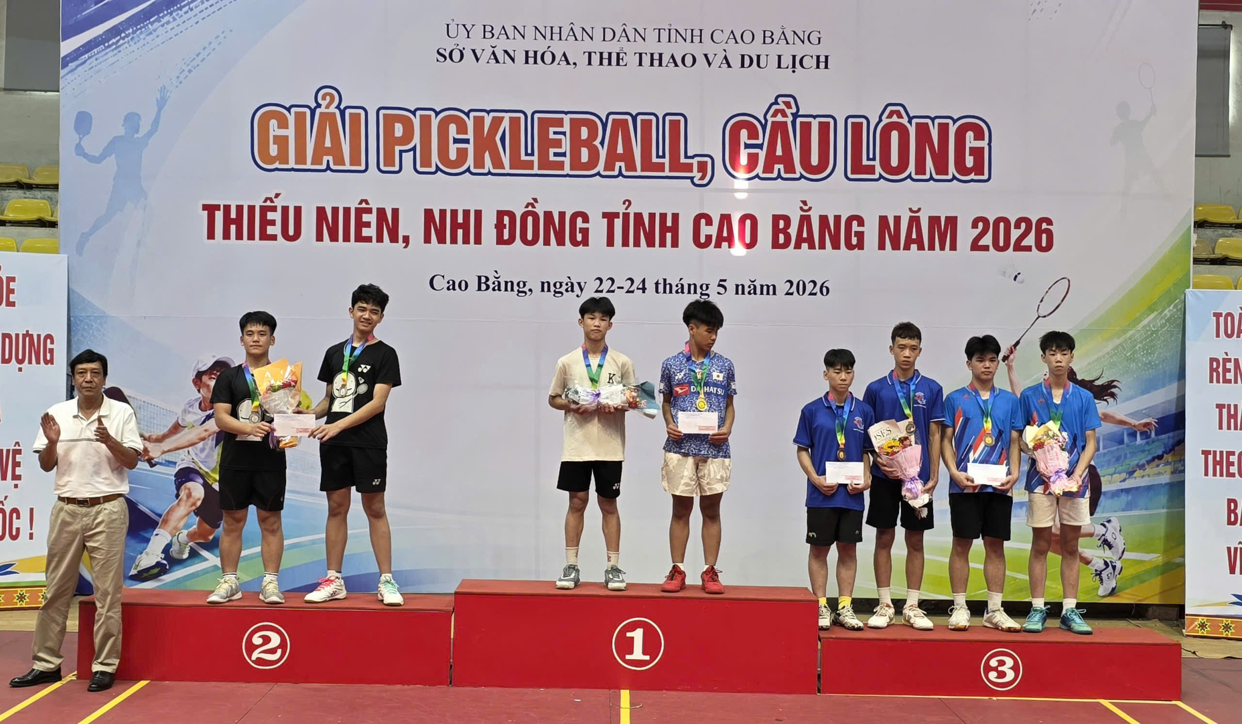 Giải Pickleball – Cầu lông thiếu niên, nhi đồng tỉnh Cao Bằng 2026