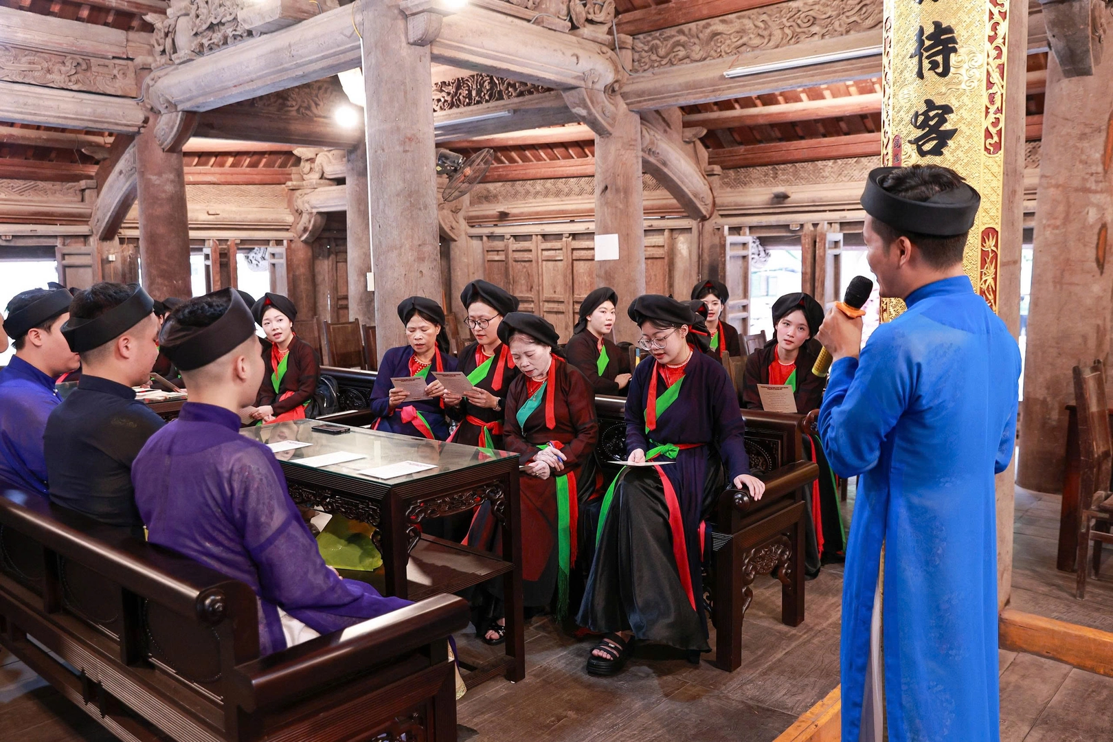 Giao lưu văn hóa truyền thống tại Trung tâm Văn hóa Kinh Bắc