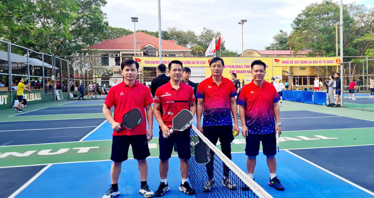 Giải Pickleball giao lưu Thái Nguyên