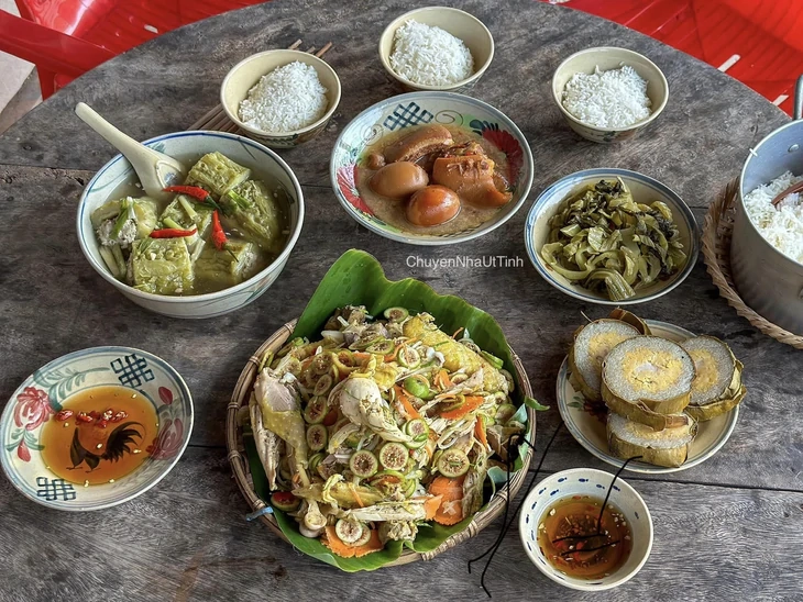 Trải nghiệm "Bữa cơm quê - Chuyện nhà mình"