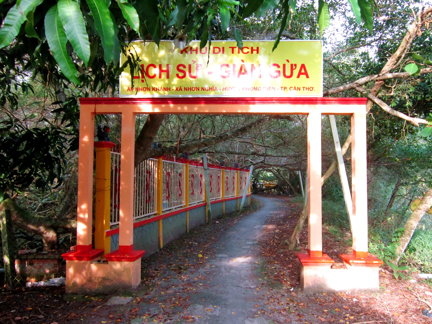 Miễn phí tham quan Khu di tích lịch sử Giàn Gừa