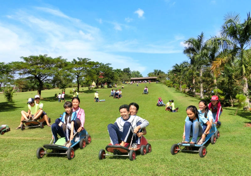 Vui chơi giải trí tại Khu du lịch sinh thái Vườn Xoài